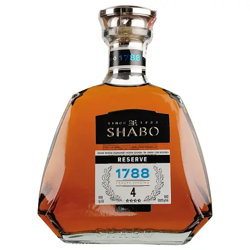 Коньяк України Шабо Резерв 1788 0,5л 40%